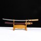katana 248 Red Crack high manganese steel real sword ture Ready to fighting katana for sale
