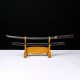 katana 247 Ebony T10 steel real sword ture Ready to fighting katana for sale