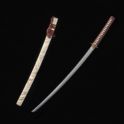 katana 228 Gilded and Silvered Bronze Samurai Sword