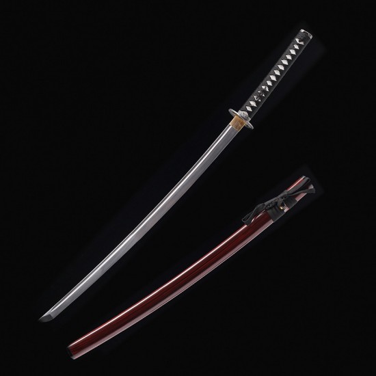 katana 245 Red Ji high performance real sword ture Ready to fighting katana for sale
