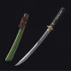 katana 258 Double-eared naginata Damascus steel real sword ture Ready to fighting katana for sale