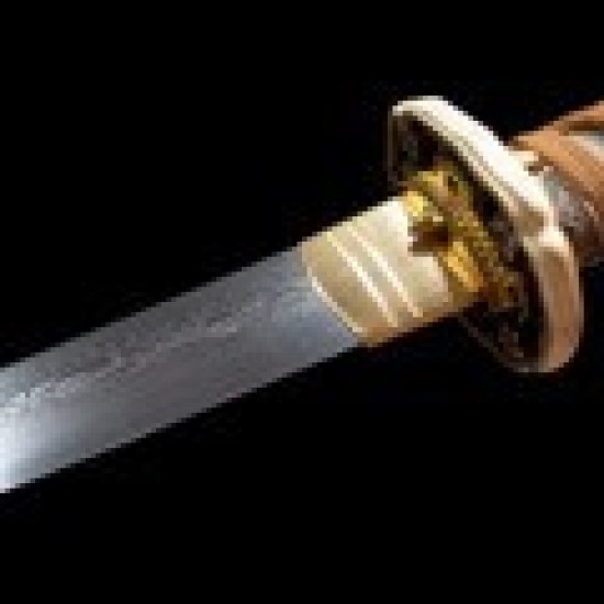 katana 337 saber Damascus steel real sword ture Ready to fighting katana for sale