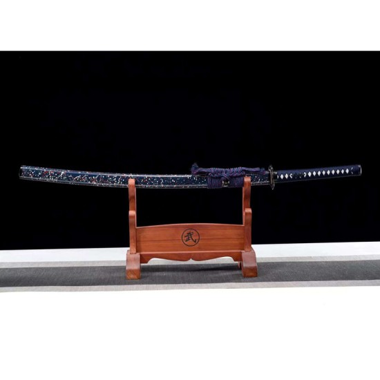 katana 412 Longquan City Sword T10 Steel for Forging Turbal Blade Blade Mirror Performing Long Photos Candidate 376-432