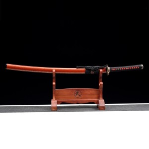 katana 416 Longquan City, sword manganese steel forging, grinding grinding white double-line refined pure copper knife, long commander 376-432