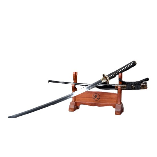 katana 394 Longquan City Sword Copper T10 Steel Forging Blade Blade Japanese Improved Sword Long Director Cold Weapon 376-432