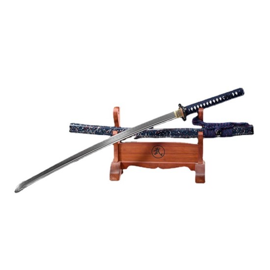 katana 412 Longquan City Sword T10 Steel for Forging Turbal Blade Blade Mirror Performing Long Photos Candidate 376-432