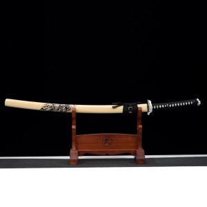 katana 427 Longquan Sword Retro Spring Steel for Forging Painted Wushu Long Japanese-style Japanese imitation knife command knife 376-432