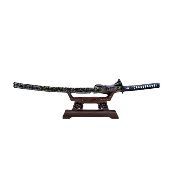 katana 380 High manganese steel forged blued ground