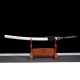 katana 393 Longquan City Sword Bai Steel Folding Forging Japanese-style Imitation Sword Command Sword Film and Television Prop Cold Weapon 376-432