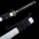 katana 393 Longquan City Sword Bai Steel Folding Forging Japanese-style Imitation Sword Command Sword Film and Television Prop Cold Weapon 376-432