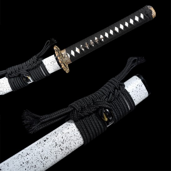 katana 401 Longquan City Sword Hundred Refined Labor Folding Forging Japanese-style Imitation Knife Long Director Cold Weapon 376-432