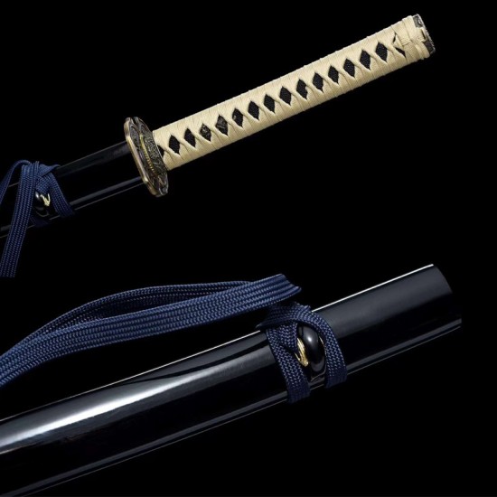 katana 432 Explosion Recommend Carbon Steel Handmade Handmade Salcidal Together Long Command Sword Cold Weapon 376-432