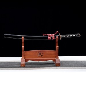 katana 424 Longquan Sword Retro Shop Spring Steel Baked Purple Mid-style Japanese-style Imitation Knife Corporation 376-432