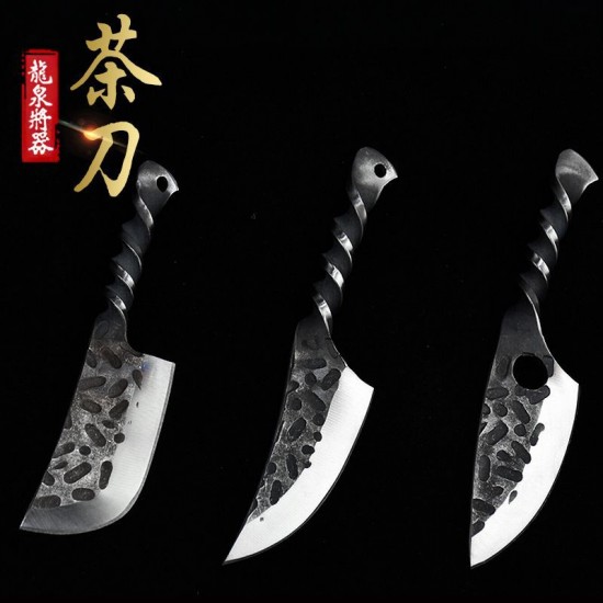 Longquan forging all -in -one Douyin tea knife tea needle Pu'er tea knife black tea ceremony accessories Guma tea knife 功 具 具