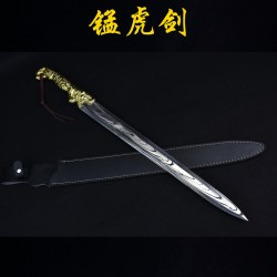 Longquan sword handmade forging integrated sword film film and television anti -cold weapon stainless steel decorative craft