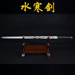 Longquan sword handmade forging stainless steel all -in -one Tang sword film and television sword cold weapon hard sword crafts