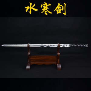 Longquan sword handmade forging stainless steel all -in -one Tang sword film and television sword cold weapon hard sword crafts