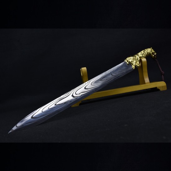 Longquan sword handmade forging integrated sword film film and television anti -cold weapon stainless steel decorative craft