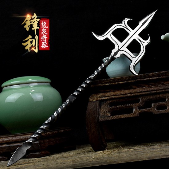 Tea Needle Tea Knife Pu'er Black Tea Stainless Steel Tea Steel Accessories Tea Tools Mini Eighteen Class Eighteen Class weapons
