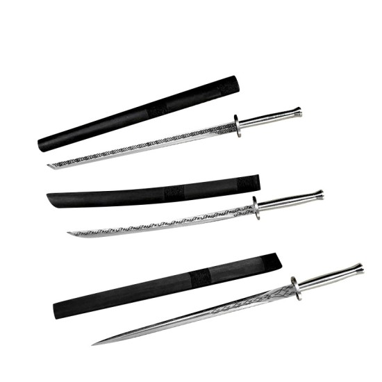 Tea knife sword eighteen -like weapons tea needle tea set mini weapon accessories ornaments