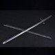 Longquan City Sword Handmade Forging Tongshi Tang Sword Head Stainless Steel Sword Sword Film Cold Weapon