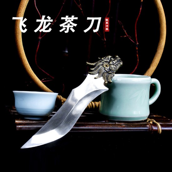 Handmade tea knife Pu'er pry tea tool tea ceremony ornament tool gift collecting tea needle