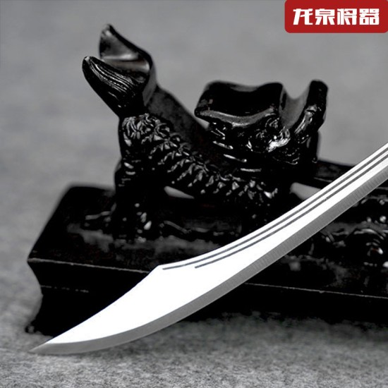 Tea knife mini -golden back big knife eighteen weapon to play decorative sword