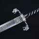 Longquan City Sword Handmade Forging Integrated Six Sides Tang Sword Film and Television Cold Weapon Long Sword Hard Sword Craft