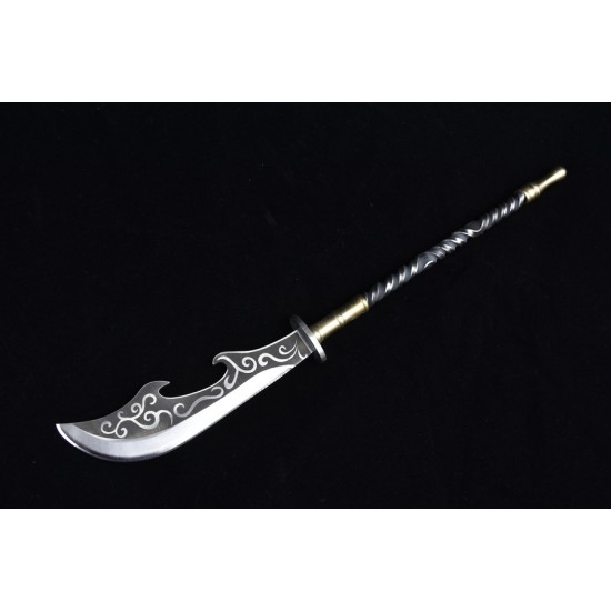 Longquan forging tea knife pure handmade tea needle ax steel Pu'er tea sword accessories accessories black tea collection