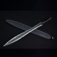 Longquan City Sword Handmade Forging Integrated Steel Sword Film and Television Sword Collection Crafts Six Sword Swords