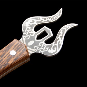 Longquan sword handmade forging all -in -one modern six -faced Han sword cold weapon defense short sword craft sword