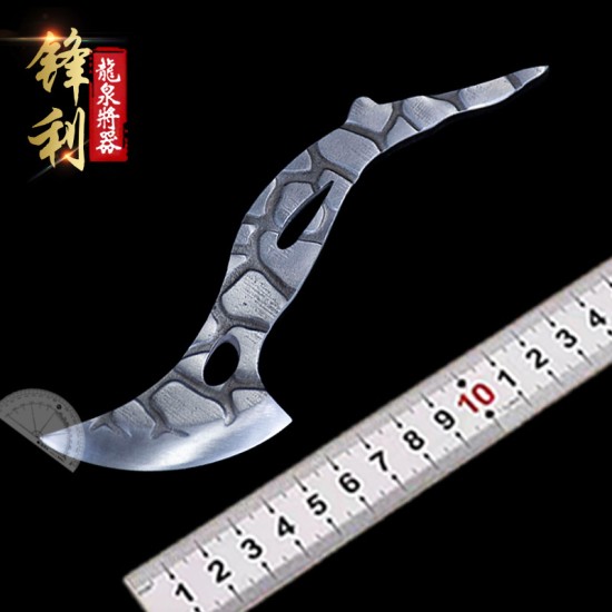 Tea knife handmade tea knife stainless steel Pu'er tea knife black tea knife accessories Guma tea knife Kung Fu tea knife