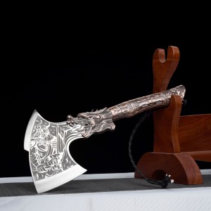 Handmade forging ax Furnishing Kitchen knife Cutting bone knife Knife knife, agricultural splitting tool