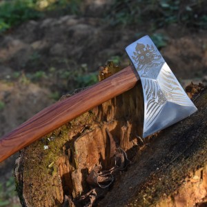 Household cutting knife handmade forging bone knife, handmade ax, woodwork ax outdoor open mountain ax
