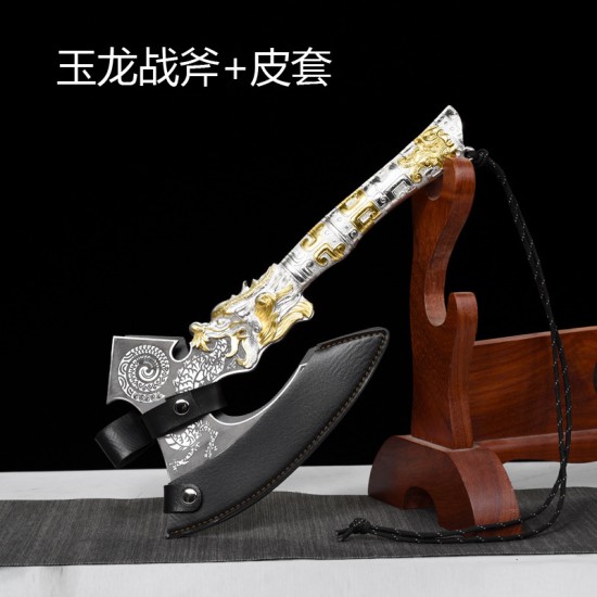 Handmade forging ax outdoor -out -out firewood ax Furniture knife cut bone knife and bone chopped tool