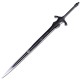 Dark Soul Yatlius Sword Abyss Knight 1: 1 All -metal weapon model is not opened