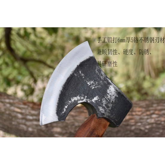 Longhe craftsmanship Weijing Tomahawk housewood ax split firewood and ax