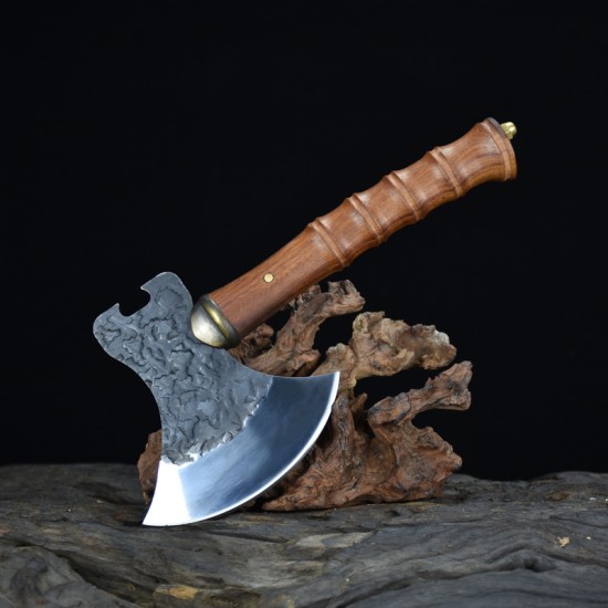 Handmade ax split firewood and chopped brazing bone chopping bone knife outdoor agricultural ax