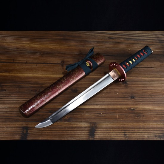 katana 436 Sword Handmade Forging Together Short Samurai Knife Film Cold Weapon Defense Too Sword Article 433-452