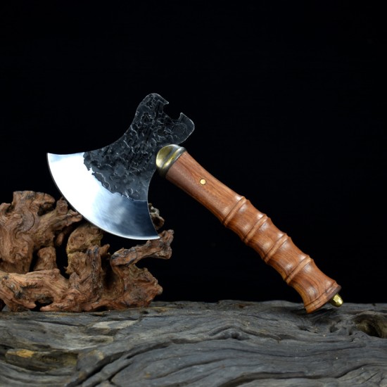 Handmade ax split firewood and chopped brazing bone chopping bone knife outdoor agricultural ax